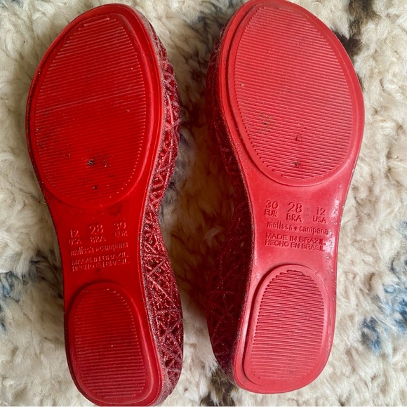 Girls Melissa Campana ballerina flats size 12 (eu 30) - Picture 3 of 5